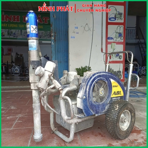 Thanh Lý Máy Phun Bột Đặc Thủy Lực GK A8 85% Minh Phát