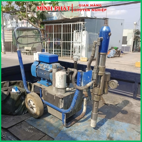 Thanh Lý Máy Phun Bột Đặc Thủy Lực GK6 85% Minh Phát