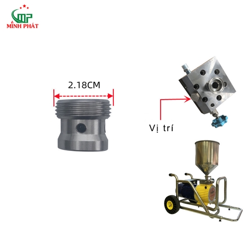 Bộ Phụ Kiện Máy Phun Bột Trét GK7000 GK8000 Minh Phát – Đầy Đủ Linh Kiện Thay Thế