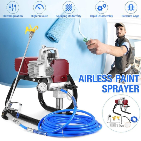 Máy Phun Sơn Cao Áp Piton Minh Phát R450