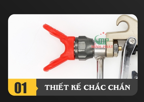 Súng Phun Bột Trét Tường SPQ - 911 Minh Phát