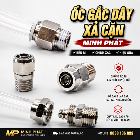 Ốc Xả Cặn Máy Phun Sơn Công Nghiệp Minh Phát