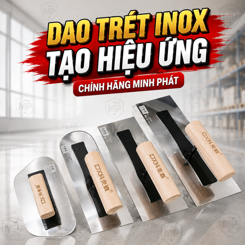 Dao Trét Inox Tạo Hiệu Ứng Chính Hãng