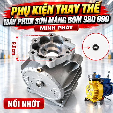 Phụ Kiện Thay Thế Máy Phun Sơn Màng Bơm 980 990 Minh Phát
