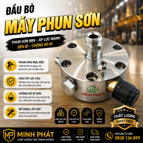 Đầu bò máy phun sơn