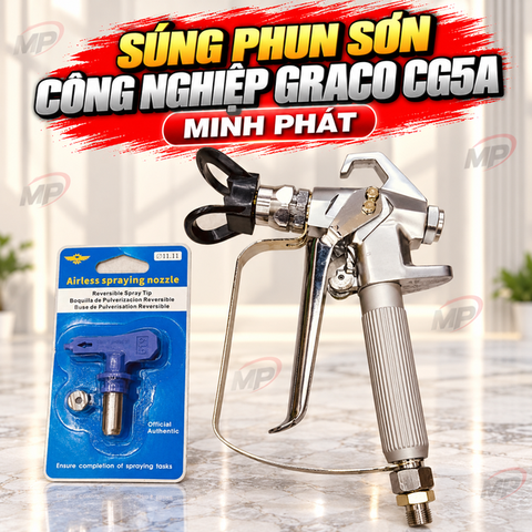 Súng Phun Sơn Công Nghiệp Cao Cấp Graco CG5A