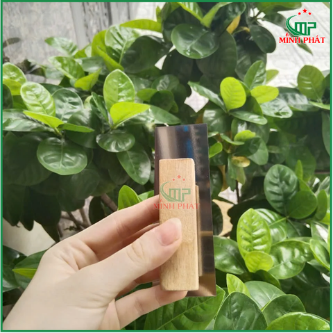 🛠️ Bộ Dao Bay Mini Inox Cán Gỗ Minh Phát – Dụng Cụ Sơn Hiệu Ứng, Sơn Nghệ Thuật