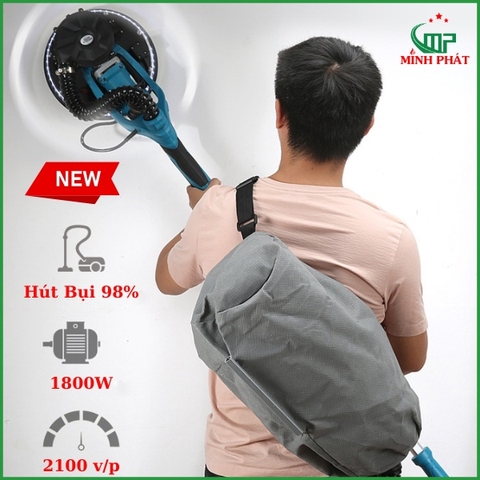 Máy Chà Nhám Tường Cán Dài Nambo 23cm