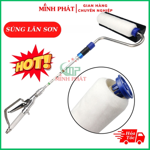 🎨 Súng Lăn Sơn Minh Phát – Giải Pháp Sơn Nhanh, Đều Đẹp, Tiết Kiệm Thời Gian
