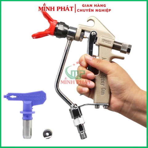 🔥 Súng Phun Bột Trét Minh Phát – Tia Phun Đều, Bền Bỉ Cho Thợ Sơn Chuyên Nghiệp