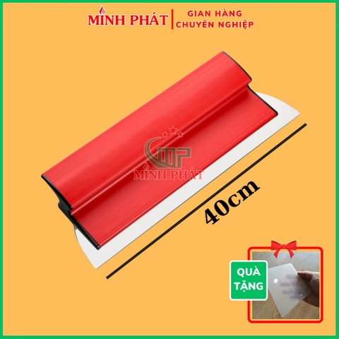 Dao Gạt Bột Trét Tường 40cm Minh Phát, Dao Cào Bột Trét Tay Cầm Nhựa Dễ Dàng Thi Công