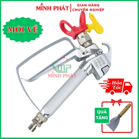Súng Phun Sơn Tường Minh Phát 813, Súng Phun Sơn Không Khí, Phun Sơn Nước Giá Rẻ 813 3200 Psi