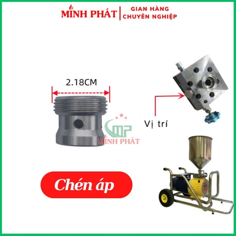 Phụ Kiện Thay Thế Cho Máy Phun Bột Trét GK7000 GK8000 Minh Phát