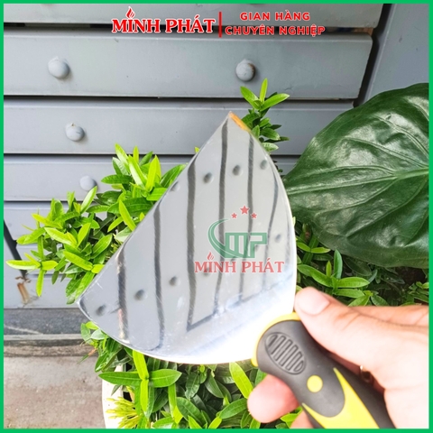 Cây Xút Bột Trét Tường 12cm Minh Phát, Xủi Tường Inox 201 Sơn Nước