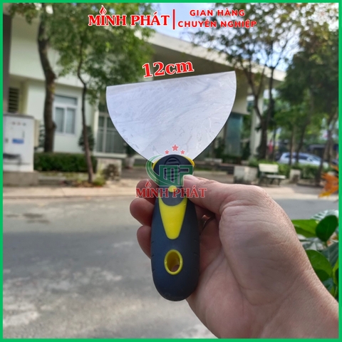 Cây Xút Bột Trét Tường Inox 201 12cm 15cm Minh Phát