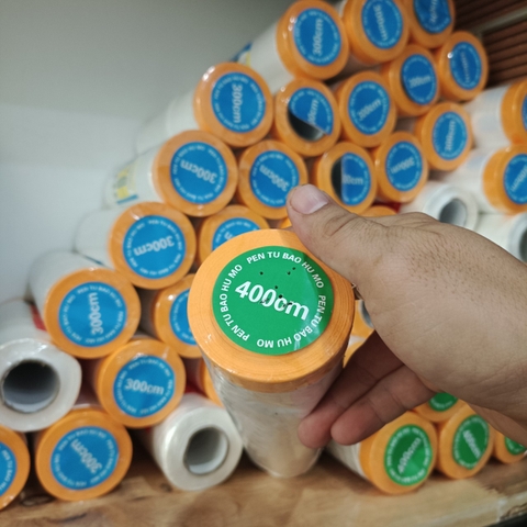 Màng Keo Nilon Che Chắn Bụi Bẩn Vật Dụng Khi Phun Sơn Tường Minh Phát