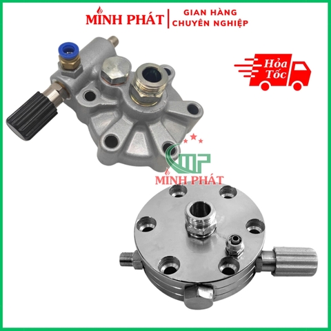 Linh Kiện Đầu Bơm Máy Phun Sơn Công Nghiệp 980 990 Minh Phát - Cụm Màng Bơm Sơn