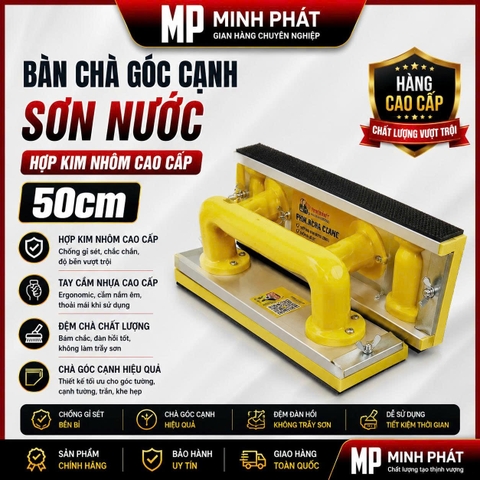 Chà Góc Cạnh Hợp Kim Nhôm 25cm Minh Phát
