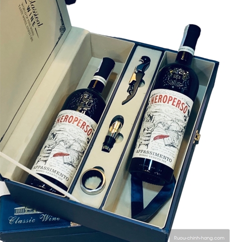 Rượu vang Neroperso Appassimento - Hộp quà tết