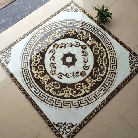 Gạch thảm khắc kim 160x160cm nhập khẩu TQ