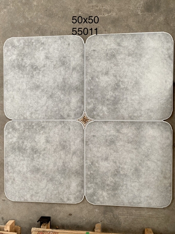 Gạch giả cổ chống trơn 50x50 cm nhập khẩu 55011 Biệt thự, sân vườn, villa, ban công, nhà cổ