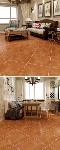 Gạch giả cổ chống trơn 50x50 cm nhập khẩu 5D55001 Biệt thự, sân vườn, villa, ban công, nhà cổ