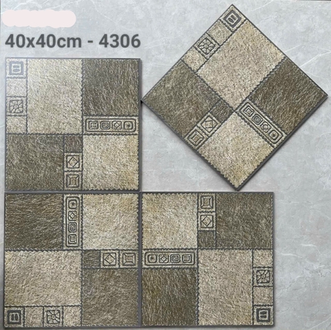 Gạch giả cổ 40x40cm men matt chống trơn