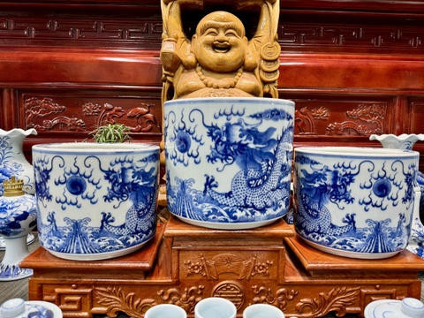 Bát Hương Ngũ Phúc phi 18 vuốt.