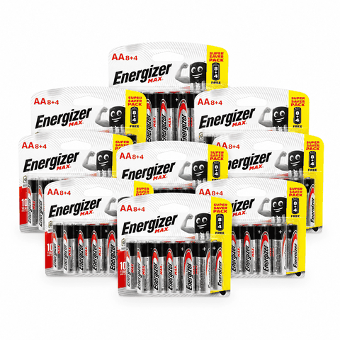 Pin Energizer Max AA E91 BP8+4 chính hãng – Vỉ 12 viên