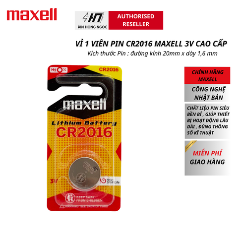 Pin CR2025 Maxell micro battery CR2025 H Bulk Made In JAPAN