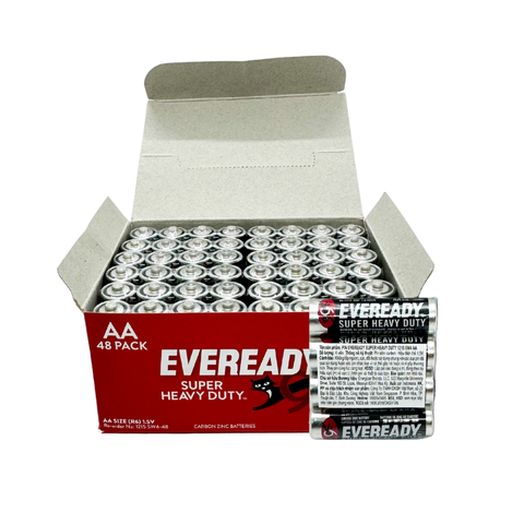 Pin Eveready Super Heavy Duty 1215 SW4 AA 1,5V hộp 48 viên