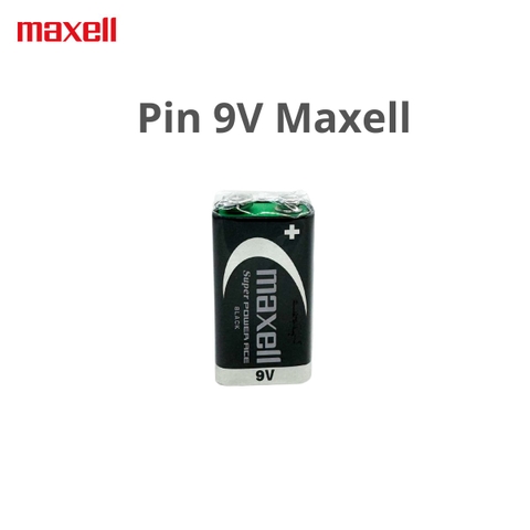 Pin 9V Maxell 6F22 - Hàng chính hãng