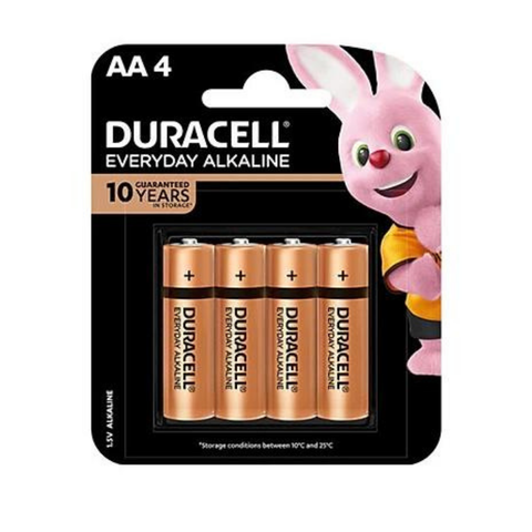 pin AA Duracell Everyday 1,5V vỉ 4 viên