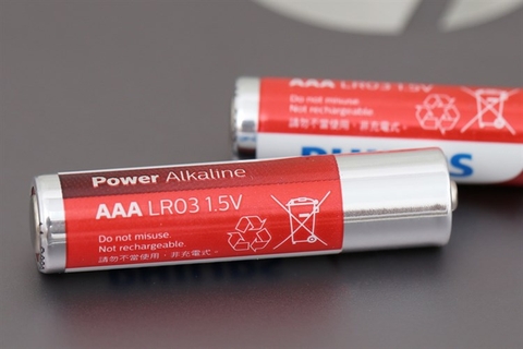 Pin AAA Philips LR3P2/97 1.5V Power Alkaline – Vỉ 2 viên chính hãng