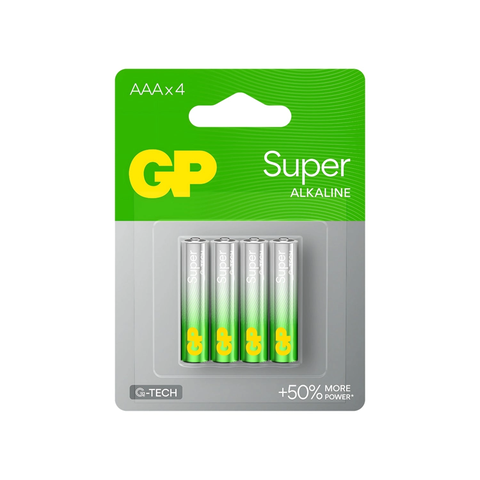 Vỉ 4 Pin GP đũa AAA Alkaline 1,5V GP24A-2U4