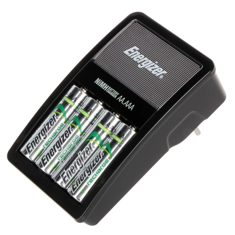Bộ Sạc Pin Energizer CHVCM4 Không Kèm Pin Cho Pin Sạc AA/AAA