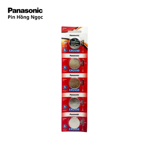 Pin Panasonic CR2450 Lithium 3V — Hiệu Suất Bền Bỉ