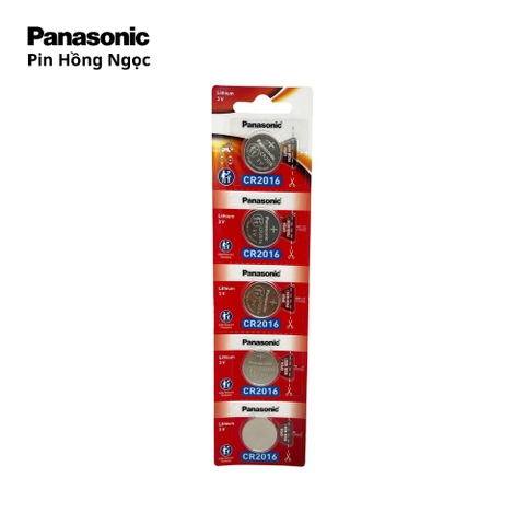 Pin CR2016 Panasonic Lithium 3V Made in Indonesia
