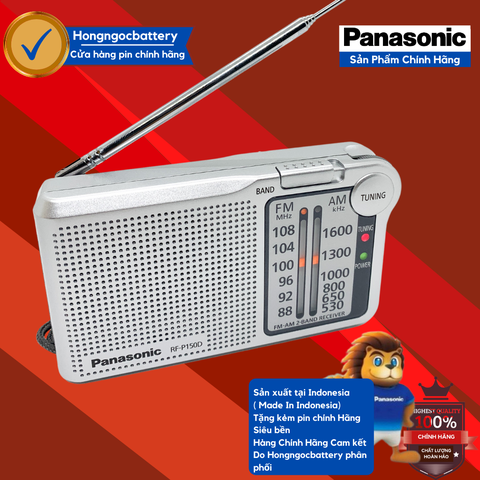 Đài Radio Panasonic RF-P150DBAGA Chính Hãng