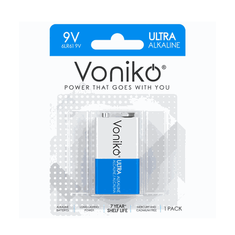 Pin kiềm Voniko Alkaline 6LR61