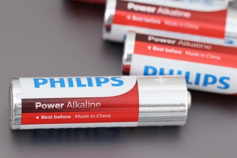 Pin AA 4 viên Alkaline Philips LR6P4B 1,5V