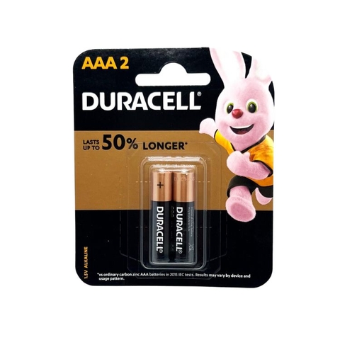 Pin AAA Duracell Coppertop 1,5V vỉ 2 viên