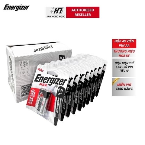 Pin Energizer Max E92 BP2 AAA 1,5V Chính Hãng vỉ 2 viên