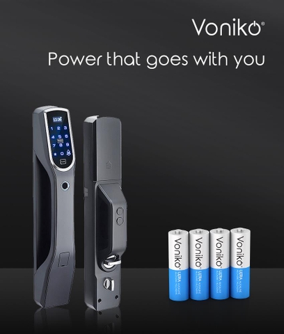 Vỉ 2 viên Pin kiềm Voniko Alkaline LR6 ( AA ) 2B 1,5V chính hãng