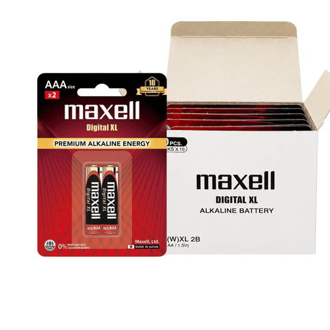 Hộp 20 Viên Pin Maxell Premium Alkaline Digital XL AAA 1.5V LR03 (W) XL 2B
