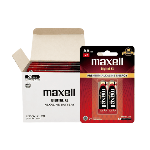 Hộp 20 Viên Pin Maxell Premium Alkaline Digital XL AA 1.5V