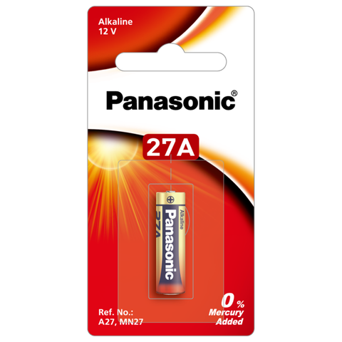 Pin Panasonic LR-V27/1BP , Pin A27 Panasonic 12V vỉ 1 viên