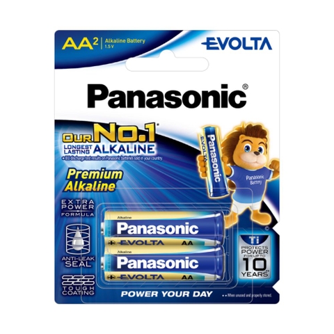 Pin AA panasonic Evolta - LR6EG/2B 1,5V Chính Hãng