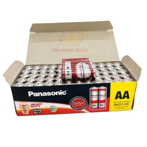 Hộp Pin AA 1,5V ( R6 , LR6 ) Panasonic R6DT/4S Hàng Chính Hãng
