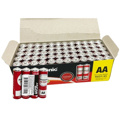Hộp Pin AA 1,5V ( R6 , LR6 ) Panasonic R6DT/4S Hàng Chính Hãng
